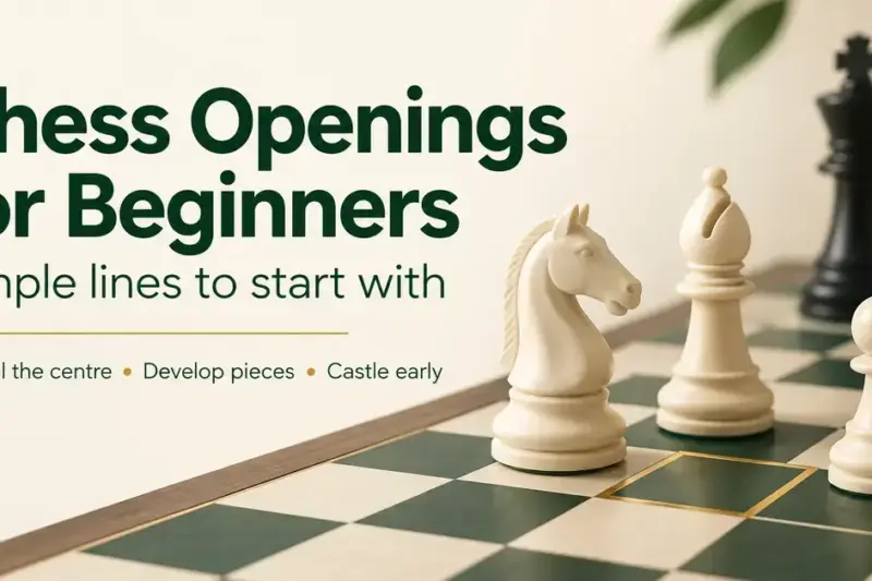 Chess Openings for Beginners: Simple Lines to Start With