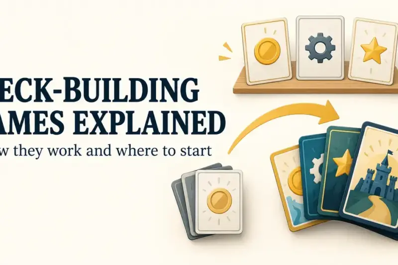 Deck-Building Games Explained: How They Work and Where to Start