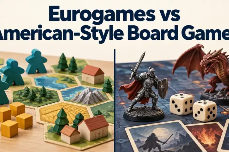 Eurogames vs American-Style Board Games
