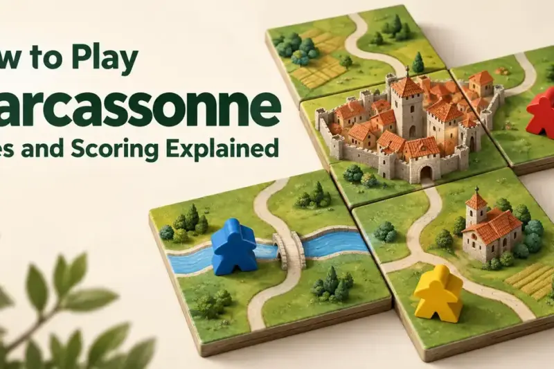 How to Play Carcassonne: Rules and Scoring Explained