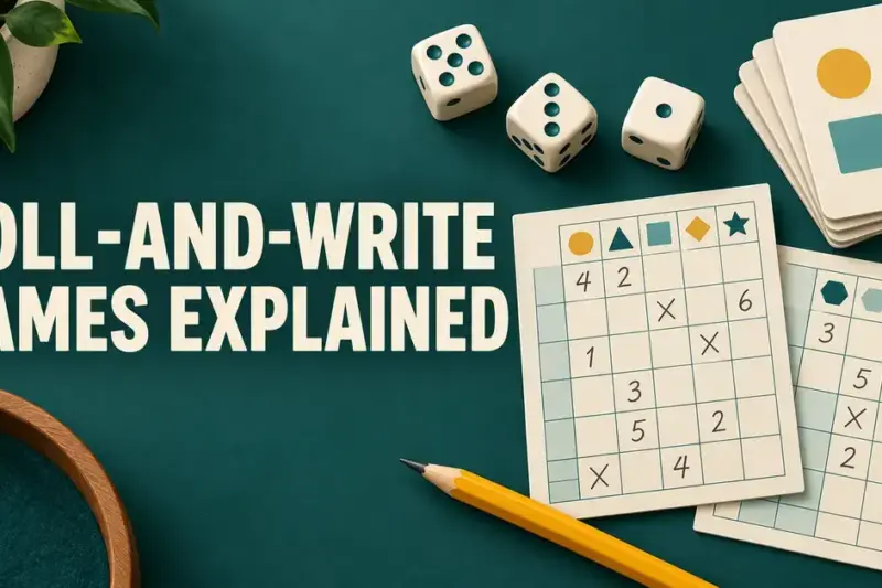 Roll-and-Write Games Explained: How They Work and What to Try
