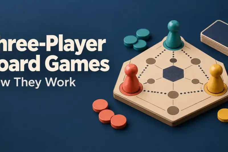 Three-Player Board Games: How They Work